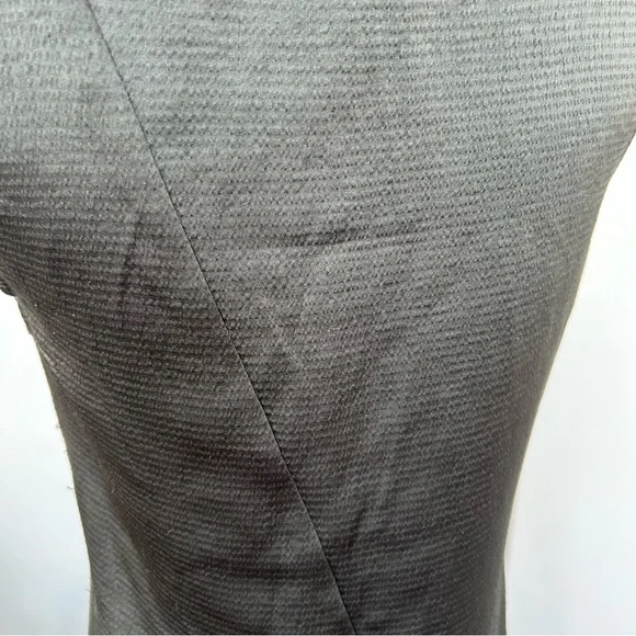 Club Monaco Olive Satin Slip Dress - Picture 5 of 8